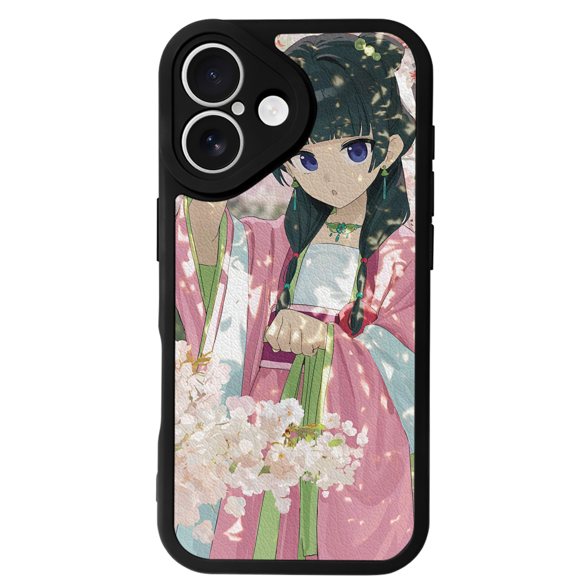 薬屋のひとりごと The Apothecary Diaries 【iPhone 16シリーズ対応】シリコンスマホケース（レザー調） 材質：シリコン
